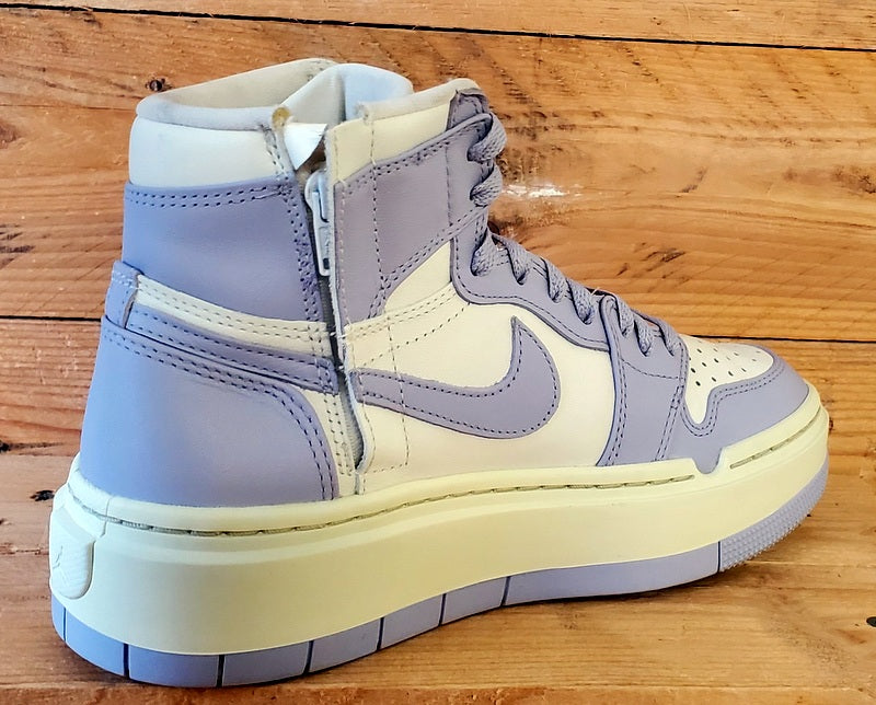 Nike Air Jordan 1 Elevate Leather Trainers UK5/US7.5/EU38.5 DN3253-105 Titanium