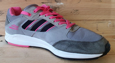 Adidas Originals Tech Super Trainers M25469 Grey/Pink/Black UK10/US10.5/E44.5