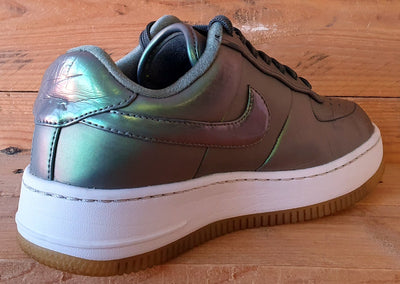 Nike Air Force 1 Upstep Low Trainers UK6/US8.5/EU40 AA3964-001 Shine Green