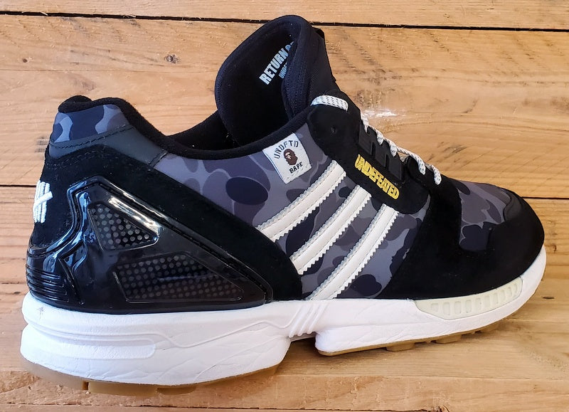 Adidas ZX 8000 Bape Undefeated Low Textile Trainers UK11/US11.5/E46 FY8852 Black