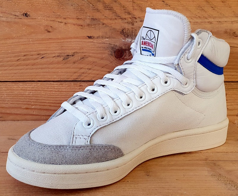 Adidas Americana High Canvas Trainers UK4.5/US5/EU37 EG5522 Cloud White