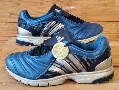 Adidas Climacool Low Leather Trainers UK7.5/US8/EU41.5 553686 Blue/Silver