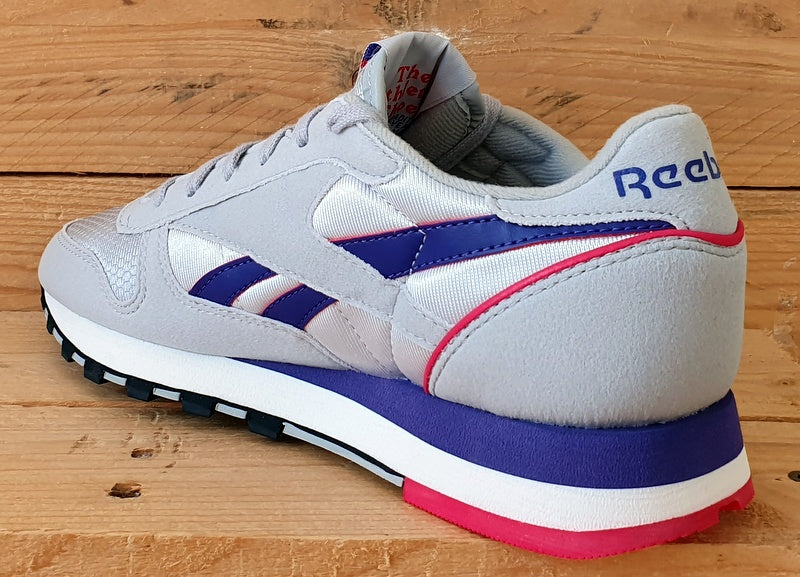 Reebok Classic Low Textile/Suede Trainers UK4.5/US5.5/EU36.5 GY4116 Grey/Purple