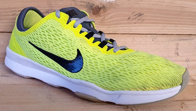 Nike Zoom Fit Running Trainers 704658-701 Neon Yellow/Black UK5/US7.5/EU38.5
