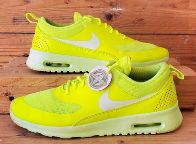 Nike Air Max Thea Low Textile Trainers UK5/US7.5/EU38.5 599409-700 Triple Volt