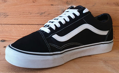 Vans Off The Wall Low Canvas/Suede Trainers UK9/US10/EU43 507698 Black/White