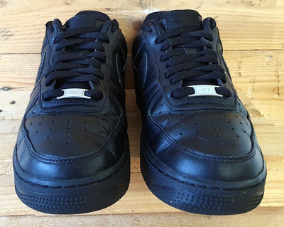 Nike Air Force 1 07' Low Trainers UK7.5/US8.5/EU42 CW2288-001 Triple Black