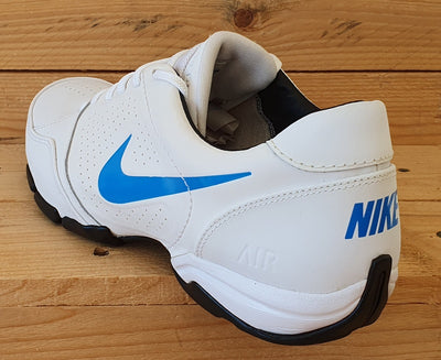 Nike Air Toukol 3 Low Leather Trainers UK8/US9/EU42.5 525726-104 White/Blue