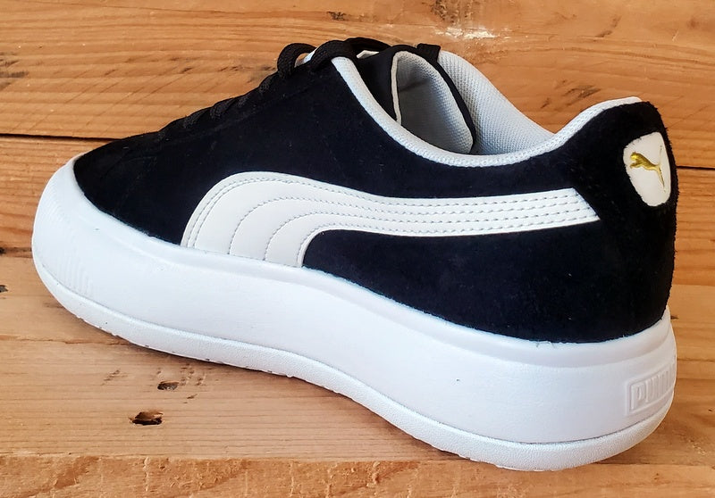 Puma Suede Mayu Low Trainers UK4.5/US7/EU37.5 380686-02 Black/White