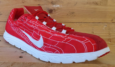 Nike Mayfly Low Nylon Trainers UK11/US12/EU46 310703-611 University Red/White