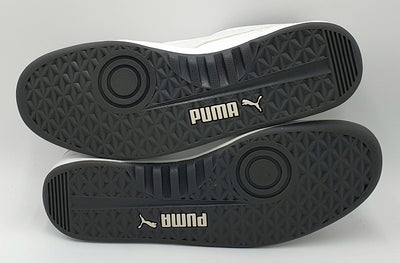 Puma V.Gilas Low Leather Trainers 349273 10 Off White/White UK12/US13/EU47