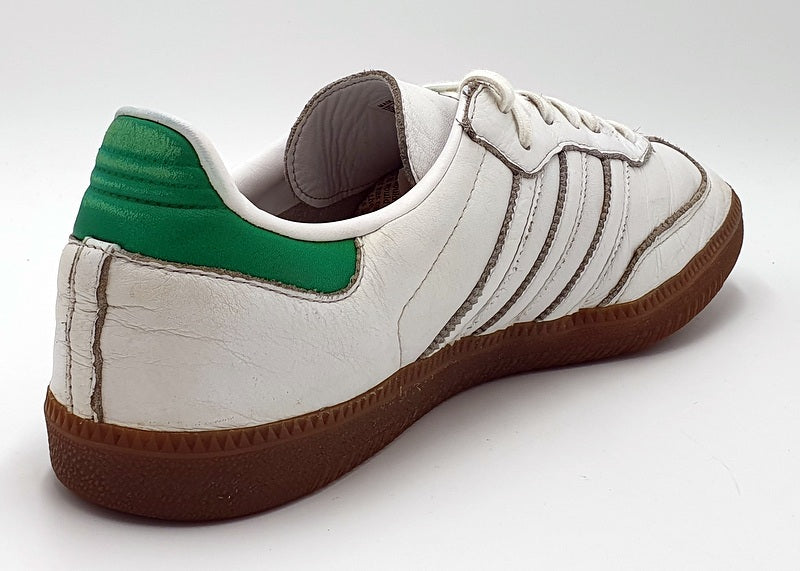 Adidas Samba Classic Low Leather Trainers D96783 White/Green UK10/US10.5/EU44.5