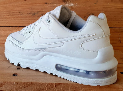 Nike Air Max Wright GS Low Trainers UK3/US3.5Y/EU35.5 CW1755-100 Triple White