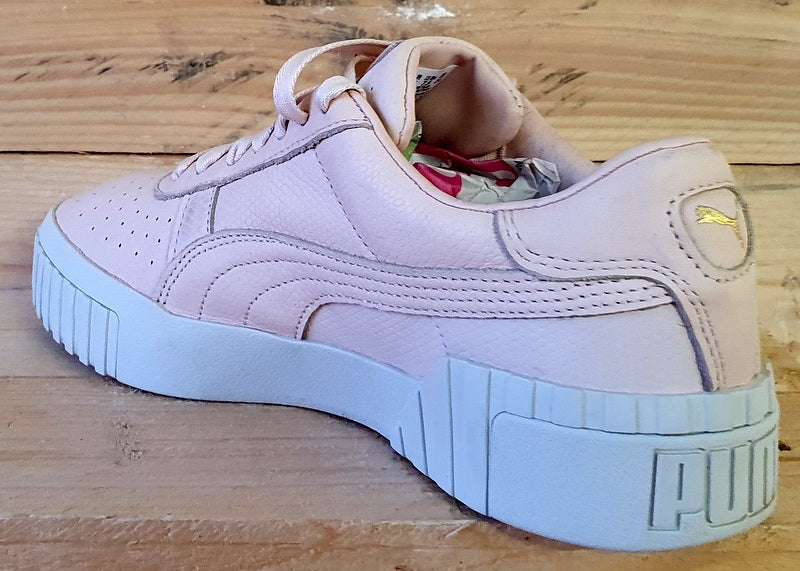 Puma pale pink cali leather trainers online