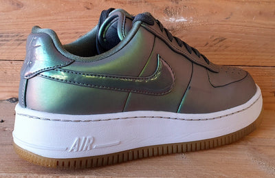 Nike Air Force 1 Upstep Low Trainers UK6/US8.5/EU40 AA3964-001 Shine Green