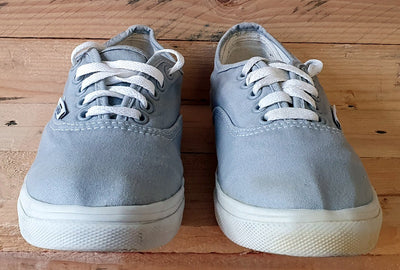 Vans Off The Wall Low Canvas Trainers TCQ0 Grey/Gum Sole UK4/US6.5/EU36.5