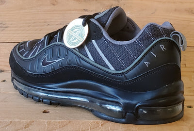 Nike Air Max 98 Low Textile Trainers UK8/US9/EU42.5 CI3693-002 Black/Smoke Grey