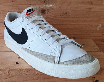 Nike Blazer 77 Low Leather Trainers UK9.5/US10.5/EU44.5 DA6364-101 White