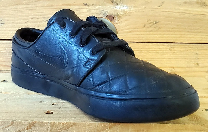 Nike Stefan Janoski Elite Leather Trainers UK9.5/US10.5/EU44.5 833600-006 Black