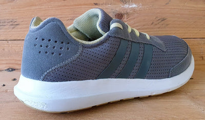 Adidas Element Refresh Low Textile Trainers UK7.5/US9/EU41 AQ2224 Grey/Yellow