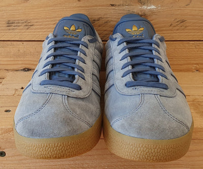 Adidas Gazelle Low Suede Trainers UK8/US8.5/EU42 AQ0915 Grey/Gum Sole