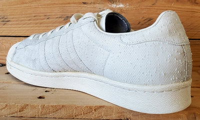 Adidas Superstar Stockholm Chic Trainers UK11/US11.5/EU46 B24347 Off White