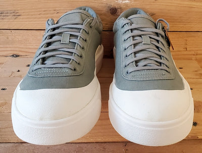 Adidas Nucombe Low Canvas Trainers UK10/US10.5/EU44.5 IF2830 Silver Pebble