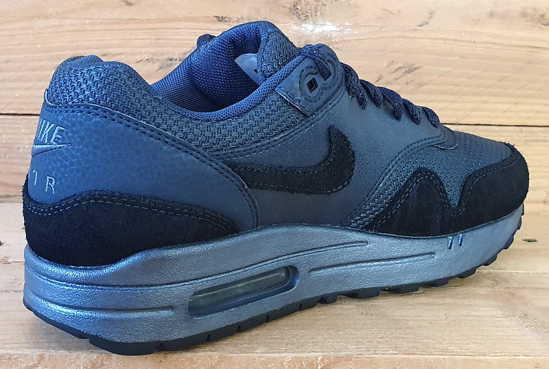 Nike Air Max 1 PRM Low Textile Trainers UK5.5/US8/EU39 454746-401 Squadron Blue