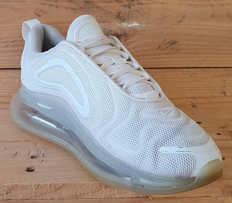 Nike Air Max 720 Low Textile Trainers UK5.5/US6Y/EU38.5 AQ3196-100 Triple White