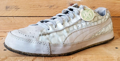 Puma Basket Evo Low Snake/Suede Trainers UK10/US11/EU44.5 344904-02 Grey