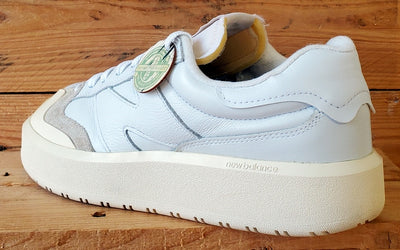 New Balance CT302 Low Leather Trainers UK10/US10.5/EU44.5 CT302OB Moonbeam White