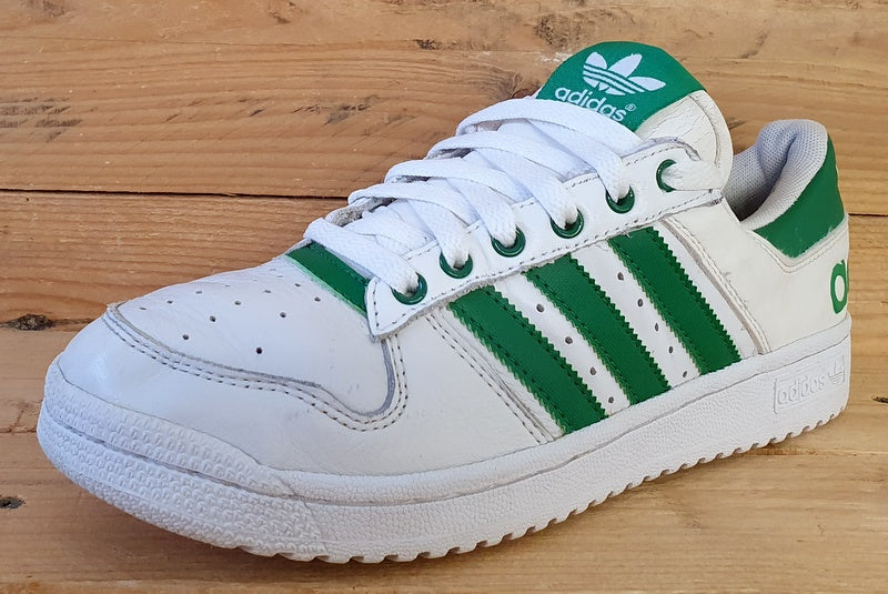 Adidas Pro Low Leather Trainers UK7.5/US8/EU41 G44228 White/Green