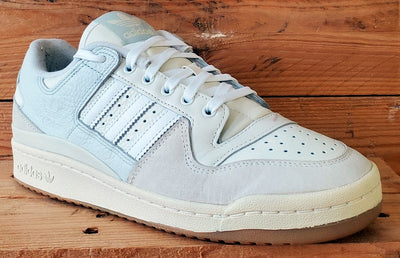 Adidas Forum 84 Low Leather Trainers UK8/US8.5/EU42 FY7998 Chalk/White