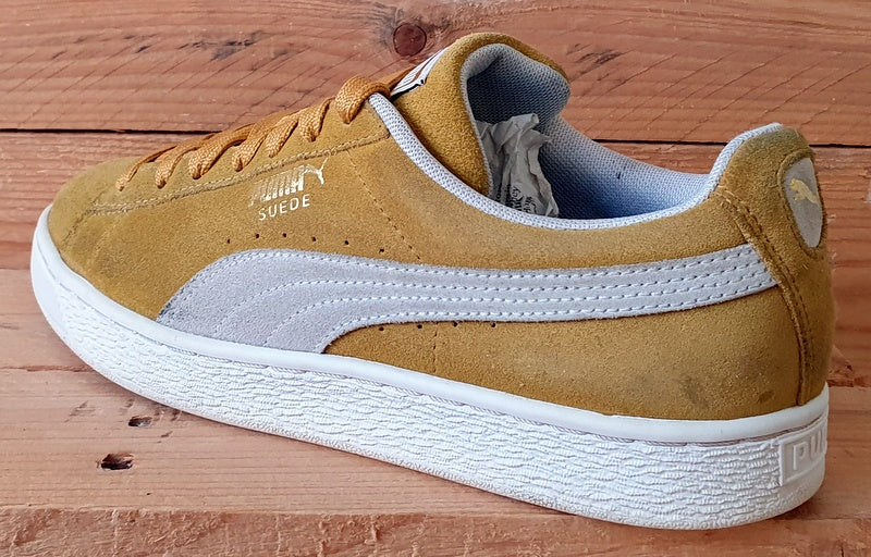 Puma Suede Classic Low Trainers 365347 10 Yellow/White UK7/US8/EU40.5