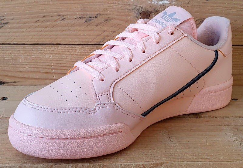 Adidas Continental 80 Low Leather Trainers F97508 Triple Peach UK5/US5.5/EU38