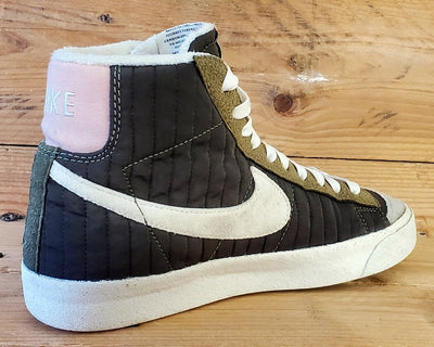 Nike Blazer 77 Premium Mid Trainers UK3/US3.5Y/EU35.5 DO5216-331 Oil Green