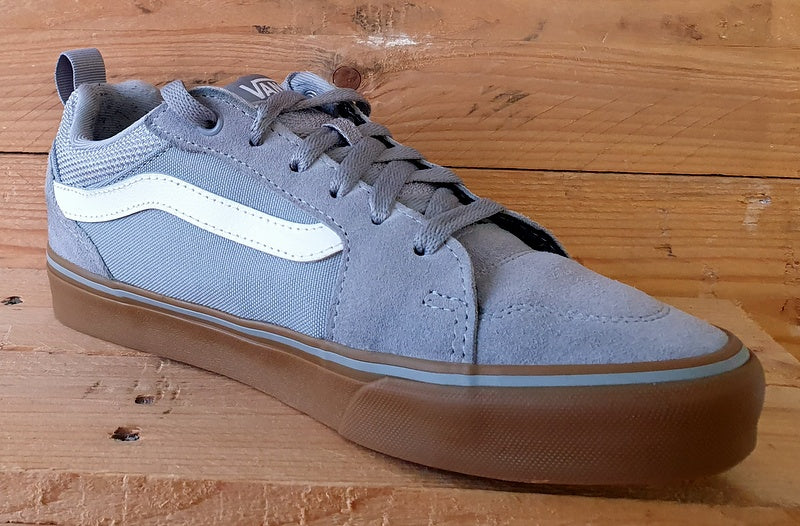 Vans Off The Wall Low Suede/Textile Trainers UK7/US8/EU40.5 721454 Grey Gum