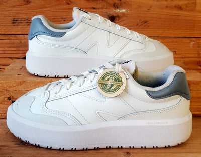 New Balance CT302 Low Leather Trainers UK5/US5.5/EU38 CT302LP White/Grey