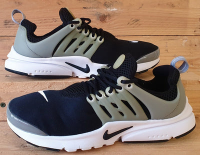 Nike Air Presto Fly Low Textile Trainers UK4.5/US5Y/E37.5 833875-001 Black/White