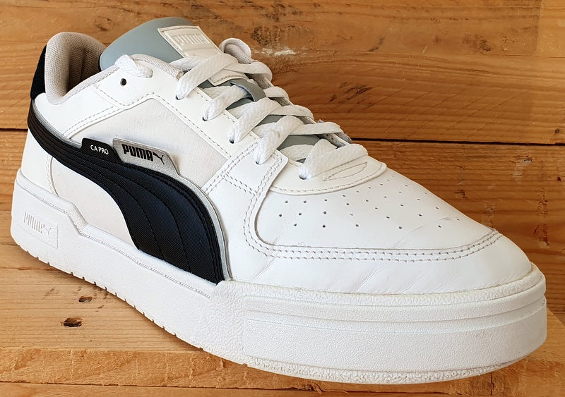 Puma CA Pro Tech Low Leather Trainers UK9.5/US10.5/EU44 381225-02 White/Black