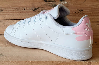 Adidas Stan Smith Low Leather Trainers UK3.5/US4/EU36 EG7306 White Pink
