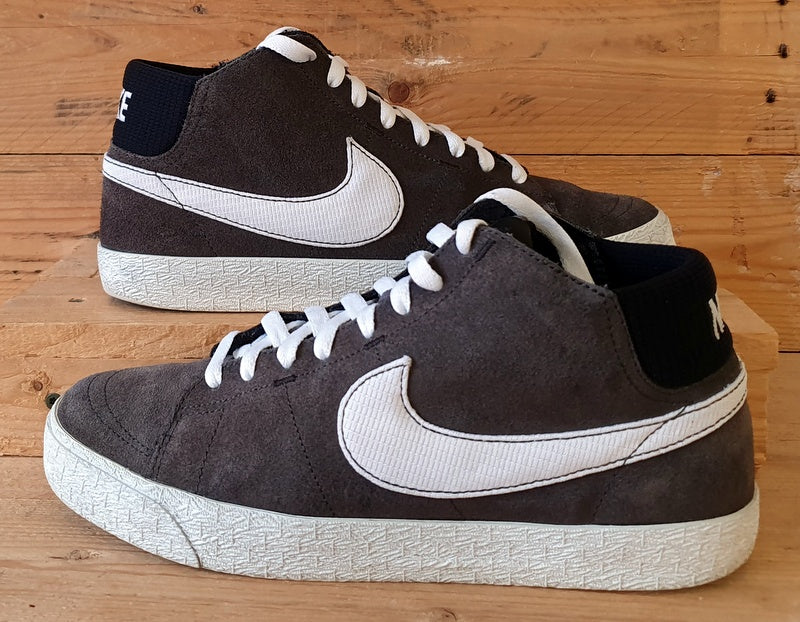 Nike Blazer Mid Vintage Suede Trainers UK8/US9/EU42.5 510965-011 Grey/White