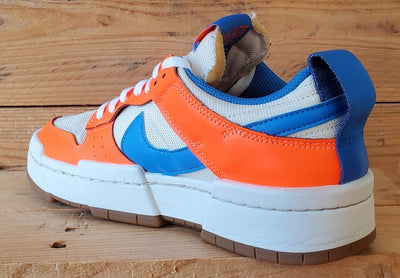 Nike Dunk Disrupt Low Textile Trainers UK5.5/US8/EU39 CK6654-104 Orange/White