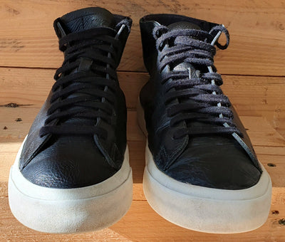 Nike Blazer Studio Mid Leather Trainers UK7/US8/EU41 880870-001 Black/White