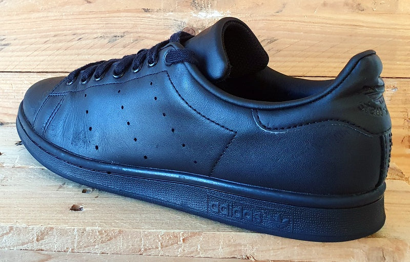 Adidas Stan Smith Low Leather Trainers UK10/US10.5/EU44.5 FX5499 Triple Black