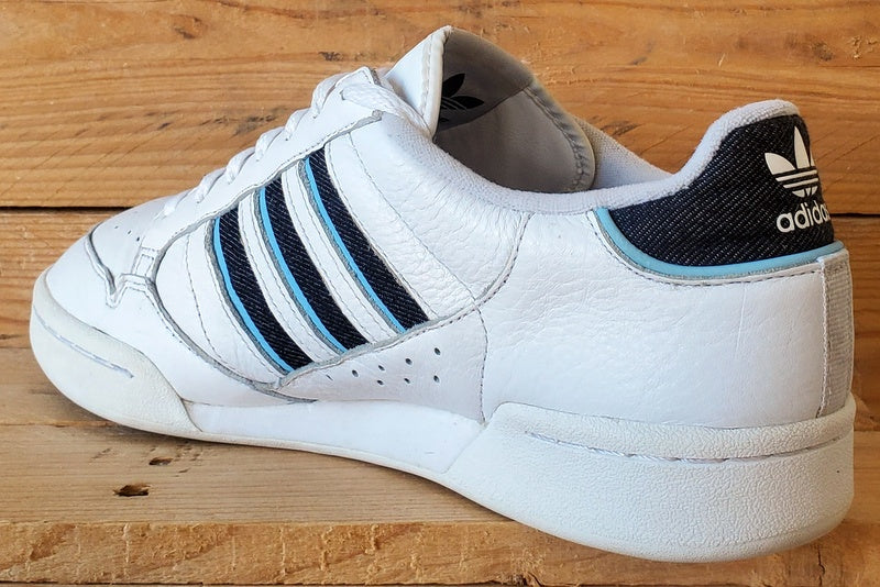 Adidas Continental 80 Low Leather Trainers UK10/US10.5/EU44.5 H05033 White