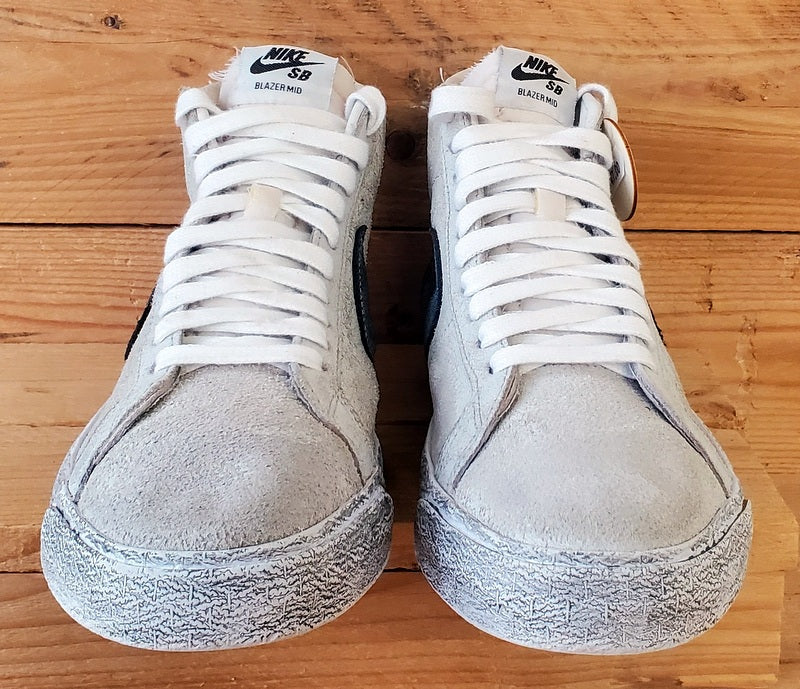 Nike SB Zoom Blazer Premium Mid Suede Trainers UK7.5/US8.5/EU42 DA1839-002 Grey