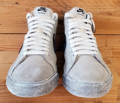 Nike SB Zoom Blazer Premium Mid Suede Trainers UK7.5/US8.5/EU42 DA1839-002 Grey