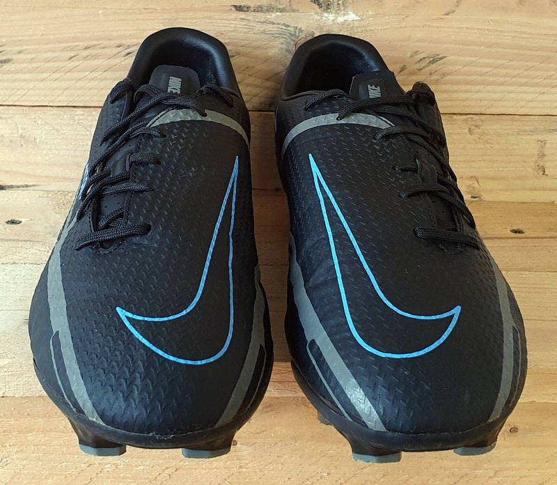 Nike Phantom GT2 MG Football Boot UK8/US9/EU42.5 DA4433-004 Black Iron Grey