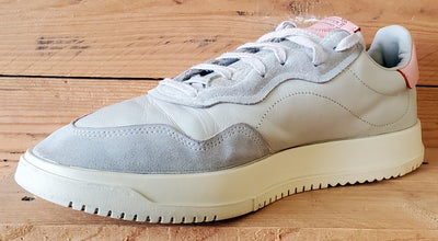 Adidas SC Premiere Low Leather Trainers UK10/US10.5/EU44.5 EE6020 Grey/Pink